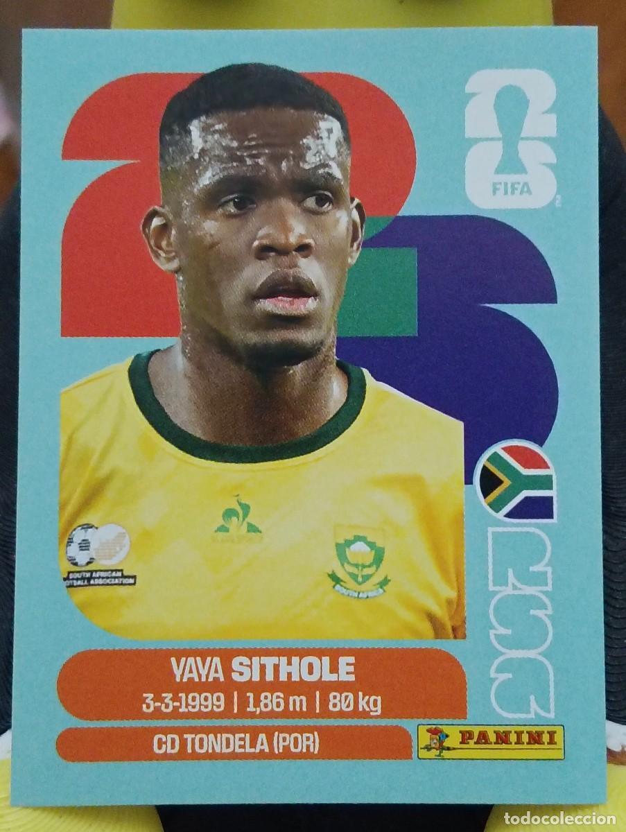 Cromos de f&uacute;tbol: Mundial 2026 - Yaya Sithole - N&deg; 15 - Sud&aacute;frica