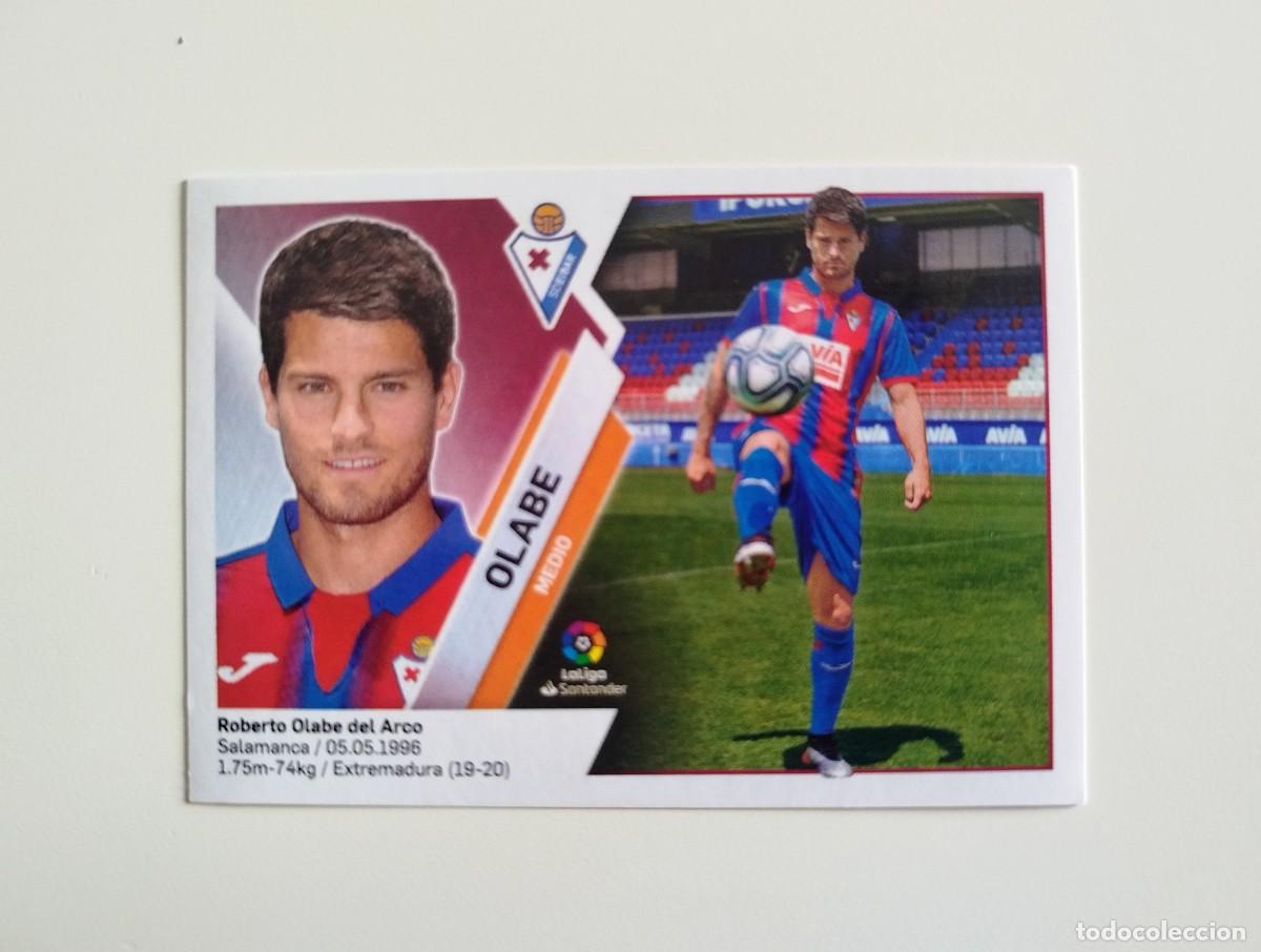 Cromos de f&uacute;tbol: Olabe 11B SIN PEGAR NUNCA PEGADO SD Eibar Liga Ediciones Este 19 20 / 2019 2020