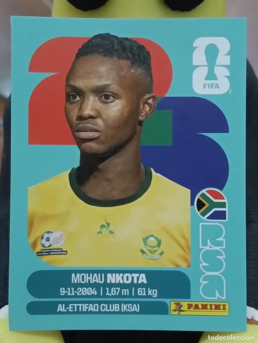 Cromos de f&uacute;tbol: Mundial 2026 - Mohau Nikota - N&deg; 19 - Sud&aacute;frica