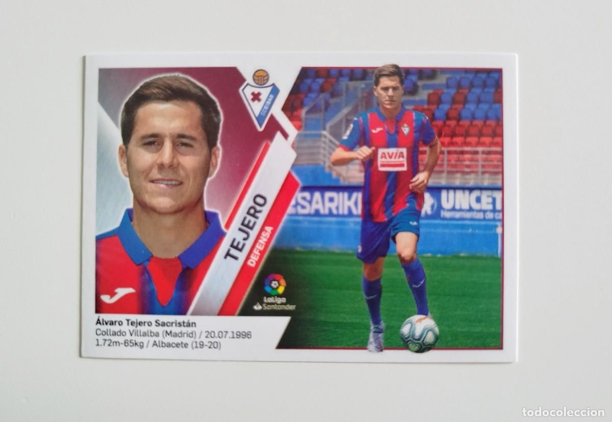 Cromos de f&uacute;tbol: Tejero 3 SIN PEGAR NUNCA PEGADO SD Eibar Liga Ediciones Este 19 20 / 2019 2020