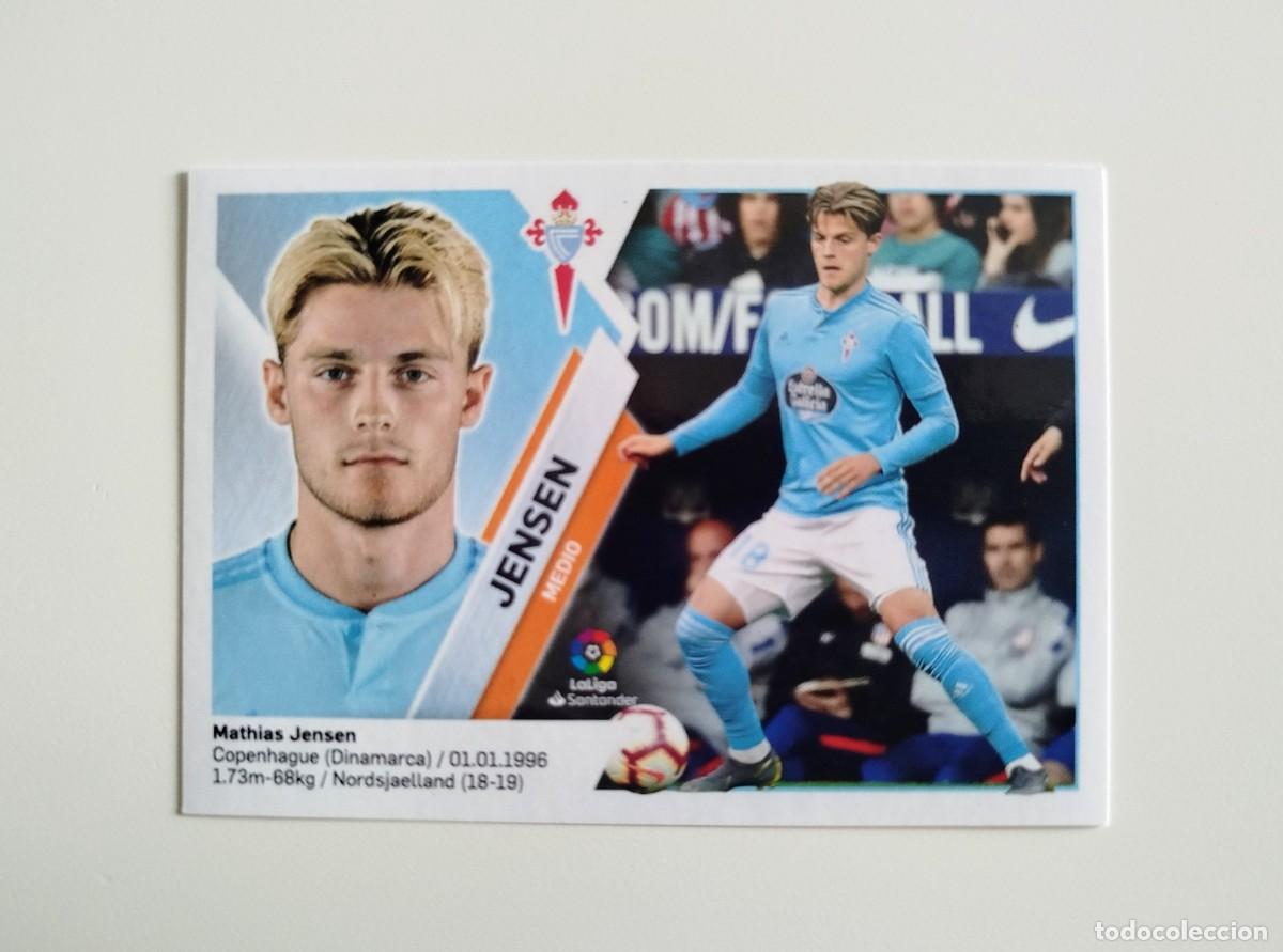 Cromos de f&uacute;tbol: Jensen 12B SIN PEGAR NUNCA PEGADO RC Celta Vigo Liga Ediciones Este 19 20 / 2019 2020