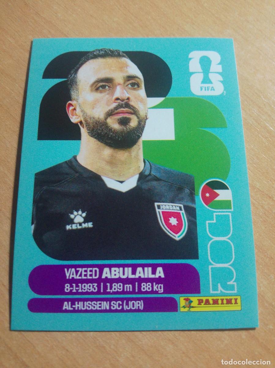 Cromos de f&uacute;tbol: JOR 2 ABULAILA JORDANIA MUNDIAL FIFA WORLD CUP 2026 26 PANINI STICKERS NUEVO