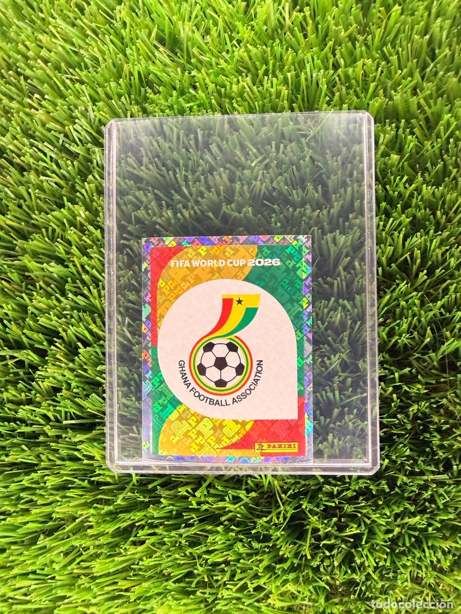 Cromos de f&uacute;tbol: N&ordm; GHA1 Escudo Ghana Mundial 2026 Stickers