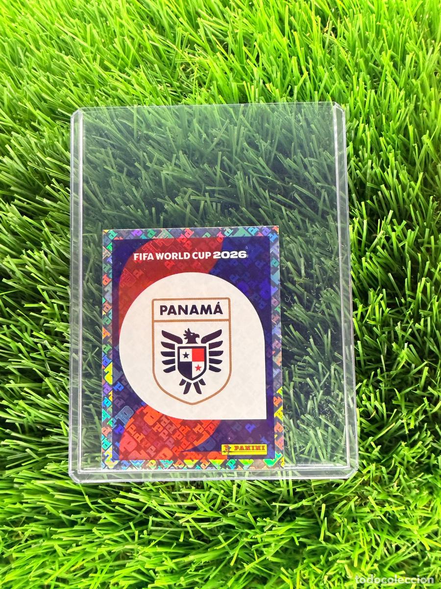 Cromos de f&uacute;tbol: N&ordm; PAN1 Escudo Panam&aacute; Mundial 2026 Stickers
