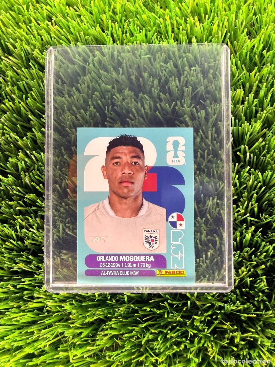 Cromos de f&uacute;tbol: N&ordm; PAN2 Orlando Mosquera Panam&aacute; Mundial 2026 Stickers