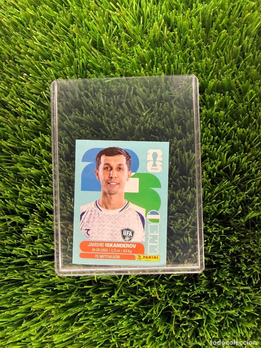 Cromos de f&uacute;tbol: N&ordm; UZB12 Jamshid Iskanderov Uzbekist&aacute;n Mundial 2026 Stickers