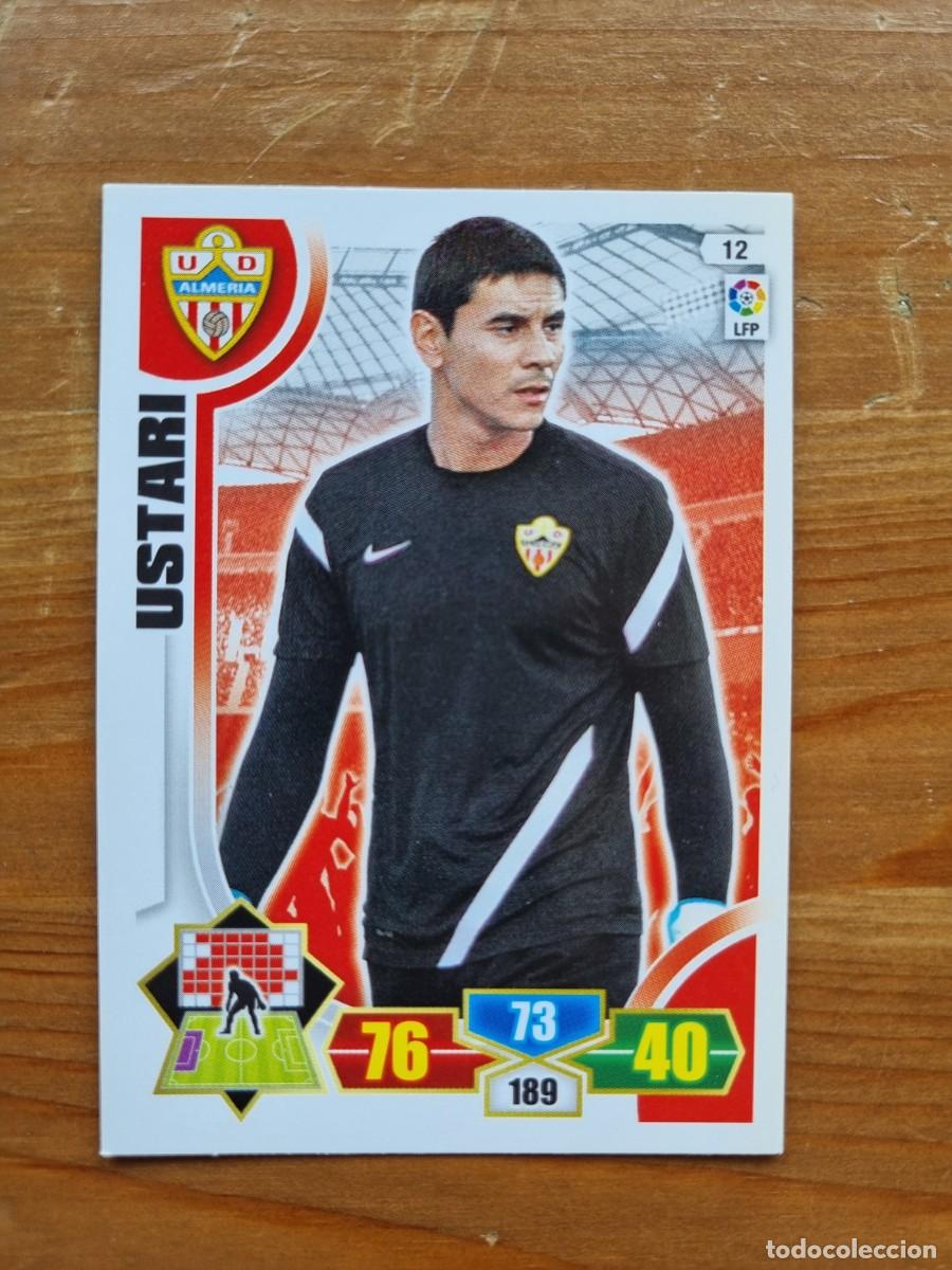 Cromos de f&uacute;tbol: 12 USTARI (UD Almer&iacute;a). Liga 2013 2014 13 14 Adrenalyn XL