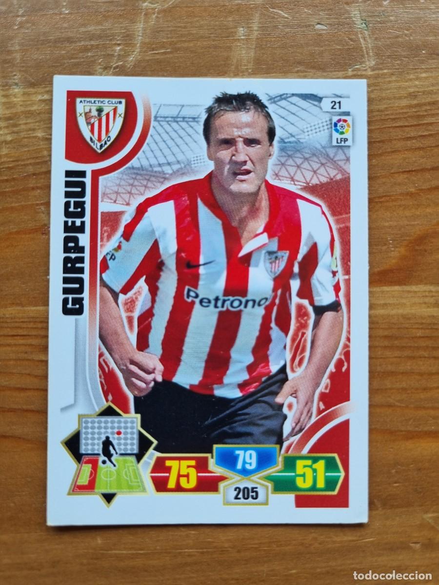 Cromos de f&uacute;tbol: 21 GURPEGUI (Athletic Club de Bilbao). Liga 2013 2014 13 14 Adrenalyn XL
