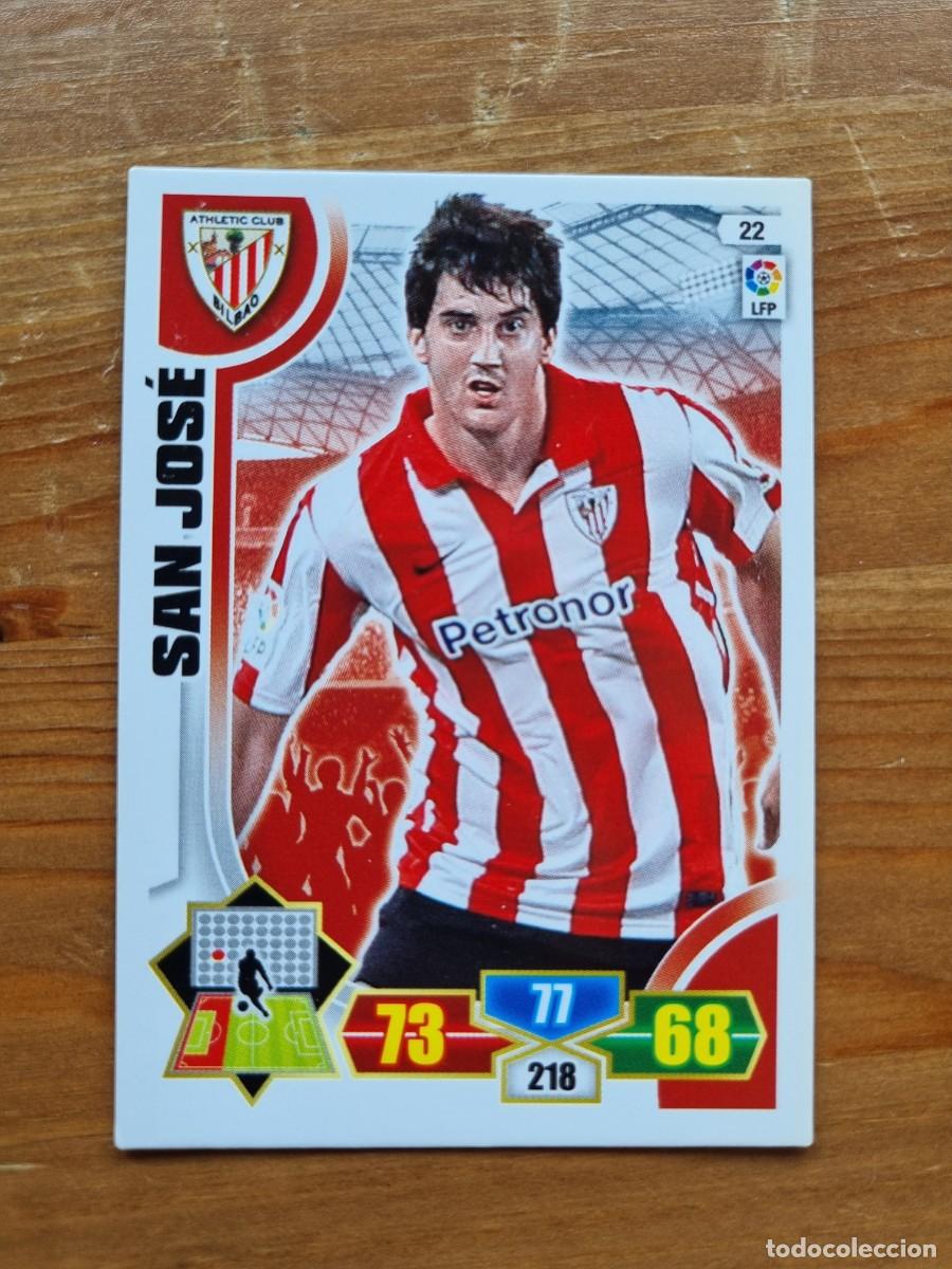 Cromos de f&uacute;tbol: 22 SAN JOS&Eacute; (Athletic Club de Bilbao). Liga 2013 2014 13 14 Adrenalyn XL