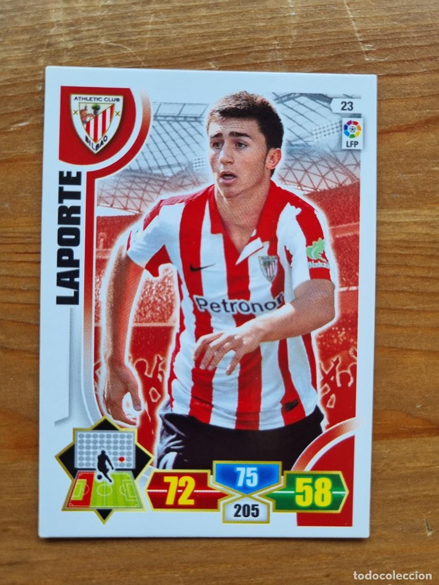 Cromos de f&uacute;tbol: 23 LAPORTE (Athletic Club de Bilbao). Liga 2013 2014 13 14 Adrenalyn XL