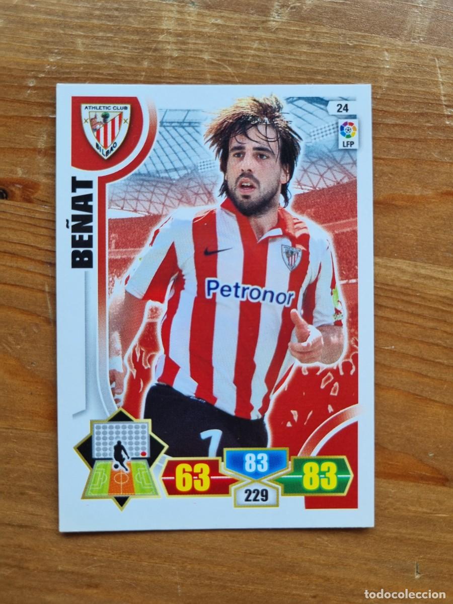 Cromos de f&uacute;tbol: 24 BE&Ntilde;AT (Athletic Club de Bilbao). Liga 2013 2014 13 14 Adrenalyn XL