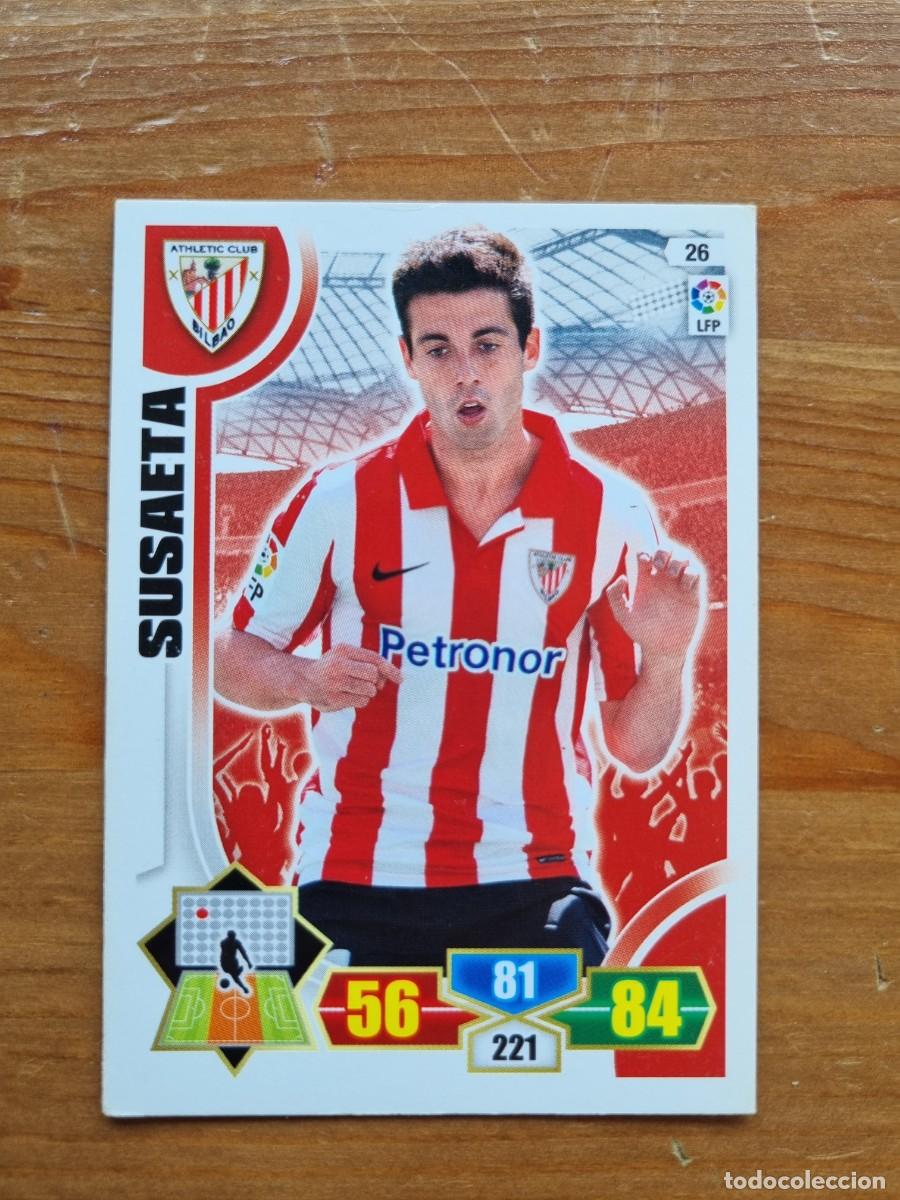 Cromos de f&uacute;tbol: 26 SUSAETA (Athletic Club de Bilbao). Liga 2013 2014 13 14 Adrenalyn XL