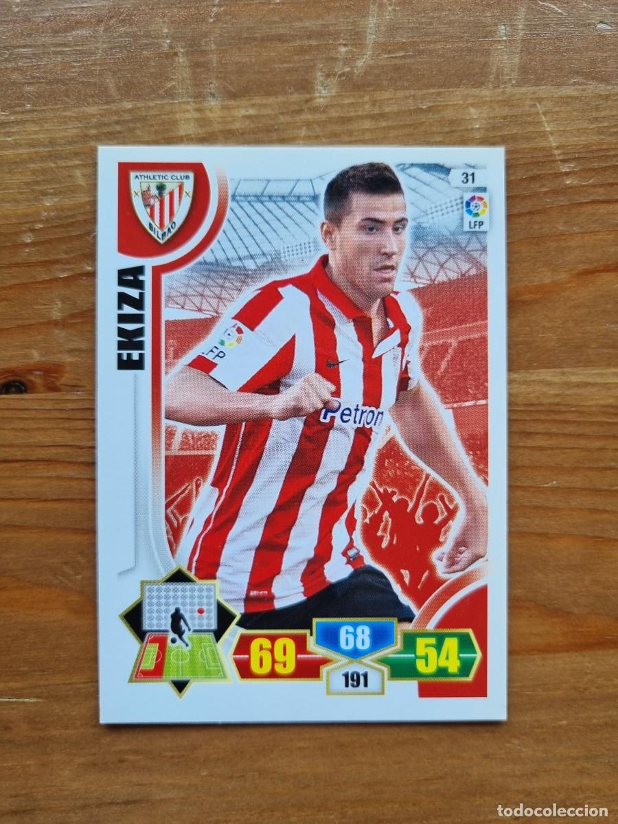 Cromos de f&uacute;tbol: 31 EKIZA (Athletic Club de Bilbao). Liga 2013 2014 13 14 Adrenalyn XL