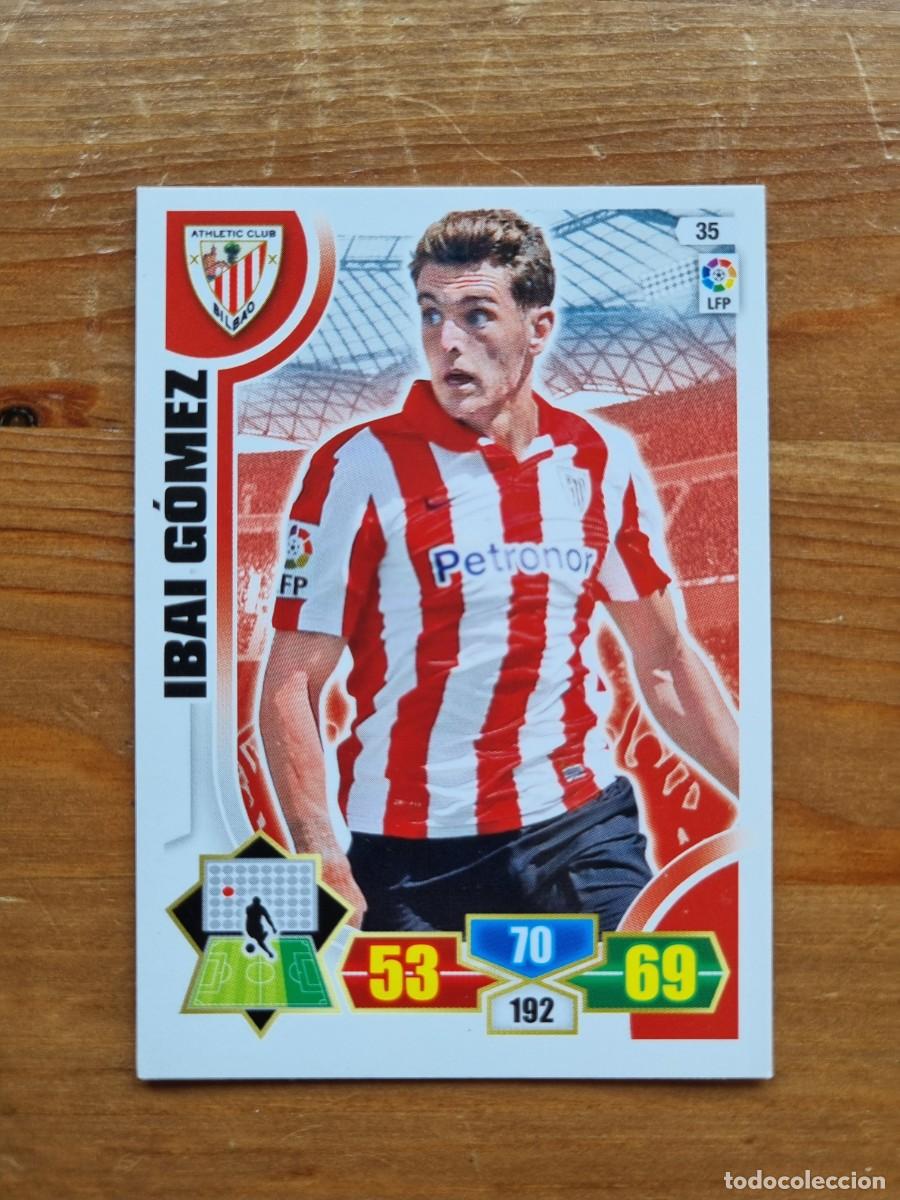 Cromos de f&uacute;tbol: 35 IBAI G&Oacute;MEZ (Athletic Club de Bilbao). Liga 2013 2014 13 14 Adrenalyn XL