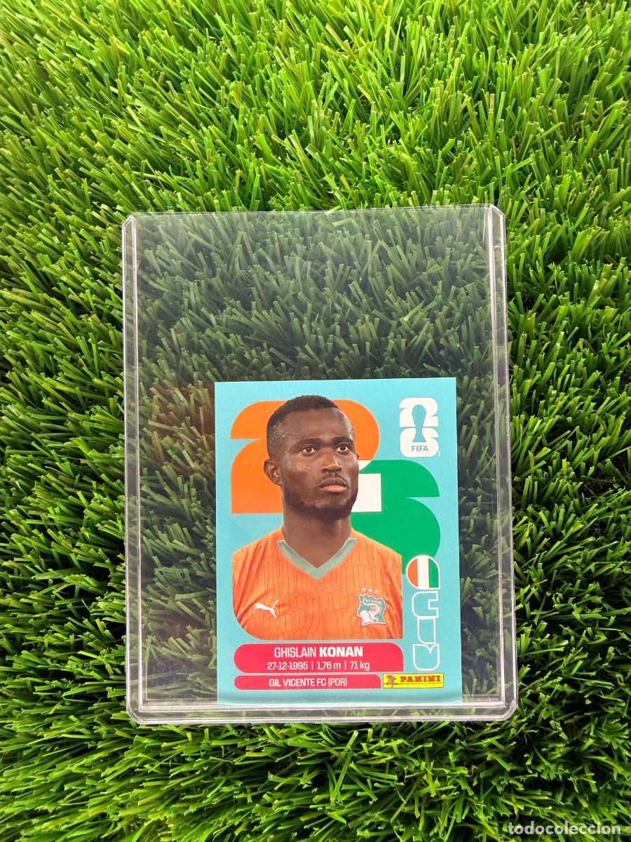 Cromos de f&uacute;tbol: N&ordm; CIV3 Ghislain Konan Costa de Marfil Mundial 2026 Stickers