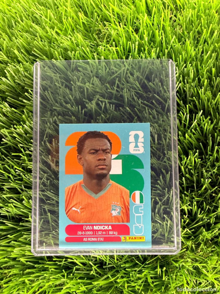 Cromos de f&uacute;tbol: N&ordm; CIV6 Evan Ndicka Costa de Marfil Mundial 2026 Stickers