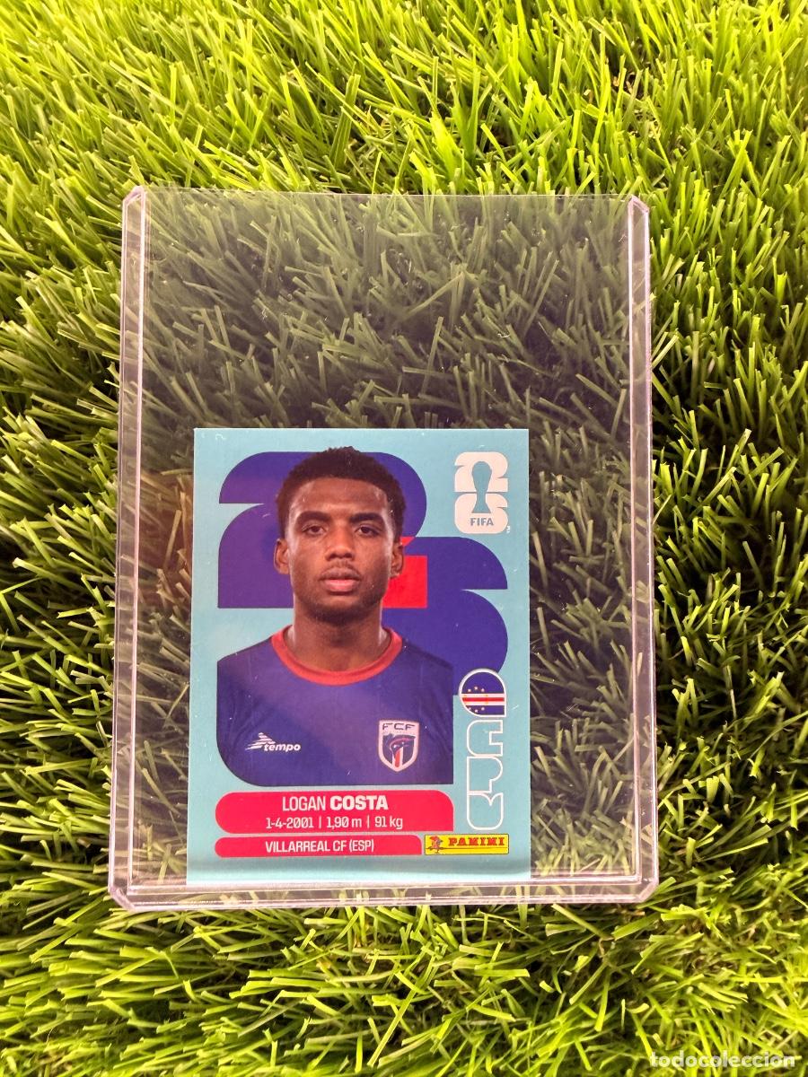 Cromos de f&uacute;tbol: N&ordm; CPV3 Logan Costa Cabo Verde Mundial 2026 Stickers