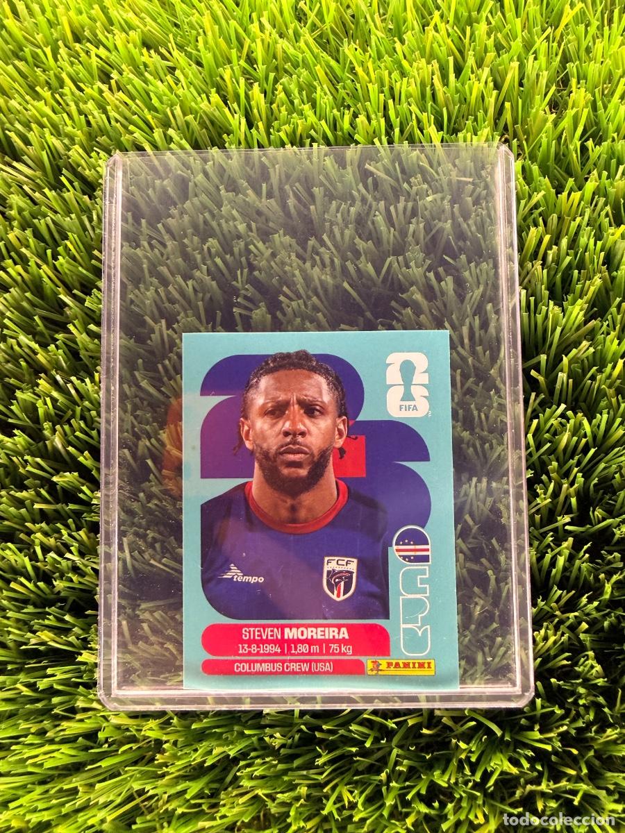 Cromos de f&uacute;tbol: N&ordm; CPV6 Steven Moreira Cabo Verde Mundial 2026 Stickers
