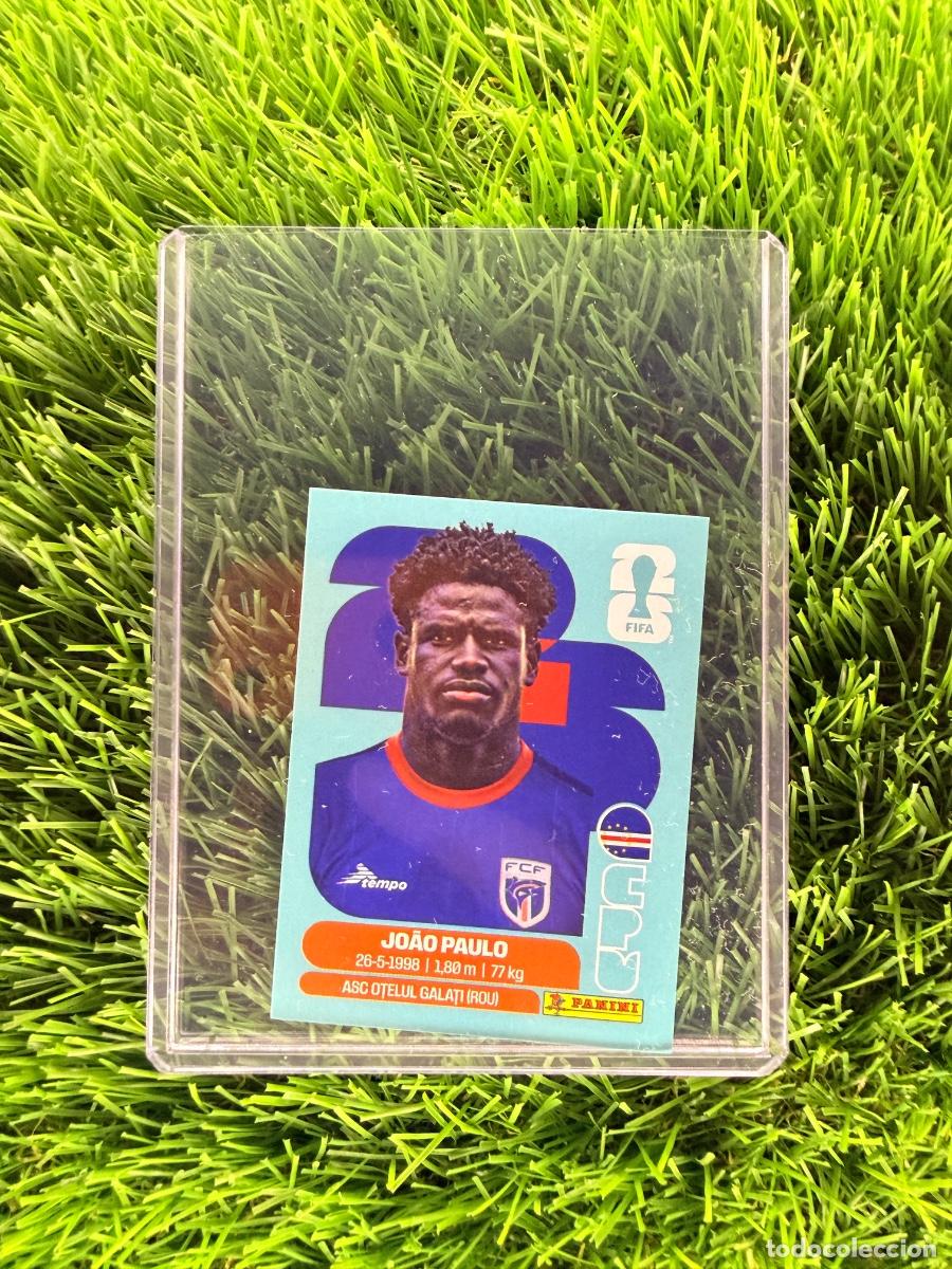 Cromos de f&uacute;tbol: N&ordm; CPV8 Joao Paulo Cabo Verde Mundial 2026 Stickers