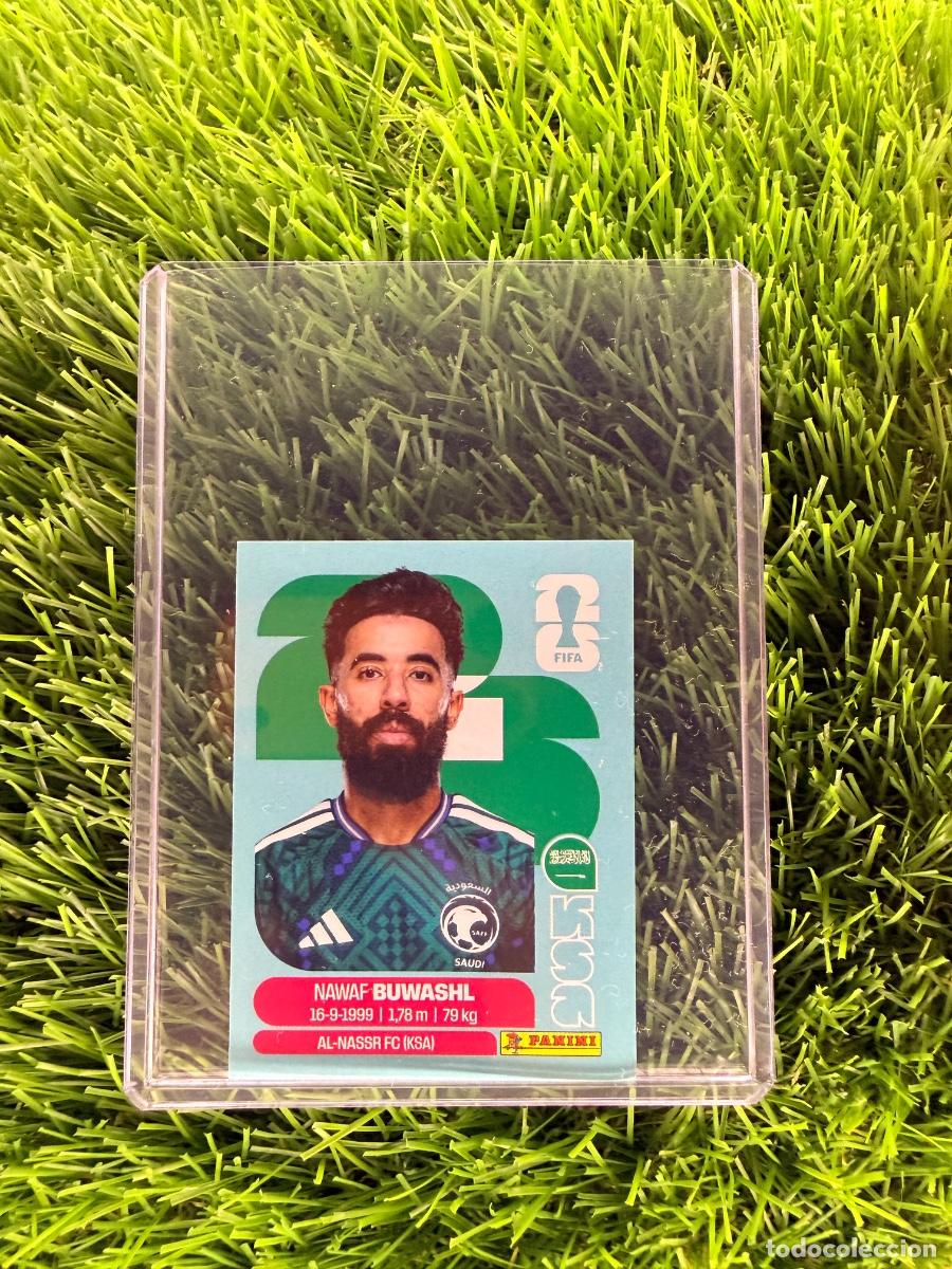 Cromos de f&uacute;tbol: N&ordm; KSA5 Nawaf Buwashl Arabia Saud&iacute; Mundial 2026 Stickers