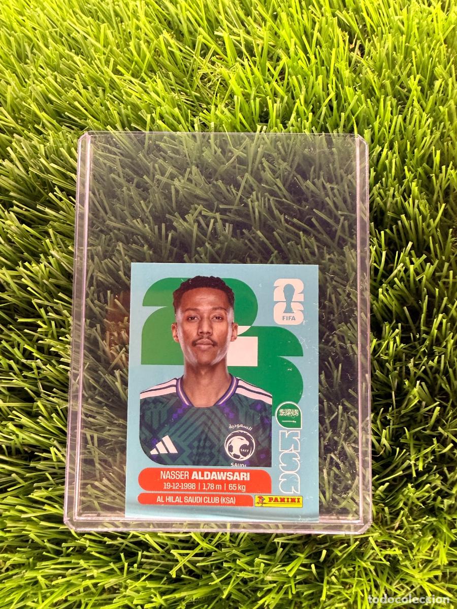 Cromos de f&uacute;tbol: N&ordm; KSA12 Nasser Aldawsari Arabia Saud&iacute; Mundial 2026 Stickers