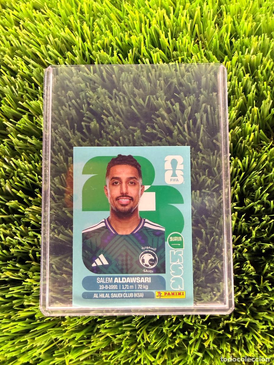 Cromos de f&uacute;tbol: N&ordm; KSA16 Salem Aldawsari Arabia Saud&iacute; Mundial 2026 Stickers