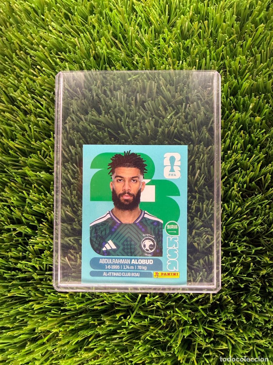 Cromos de f&uacute;tbol: N&ordm; KSA17 Abdulrahman Alobud Arabia Saud&iacute; Mundial 2026 Stickers