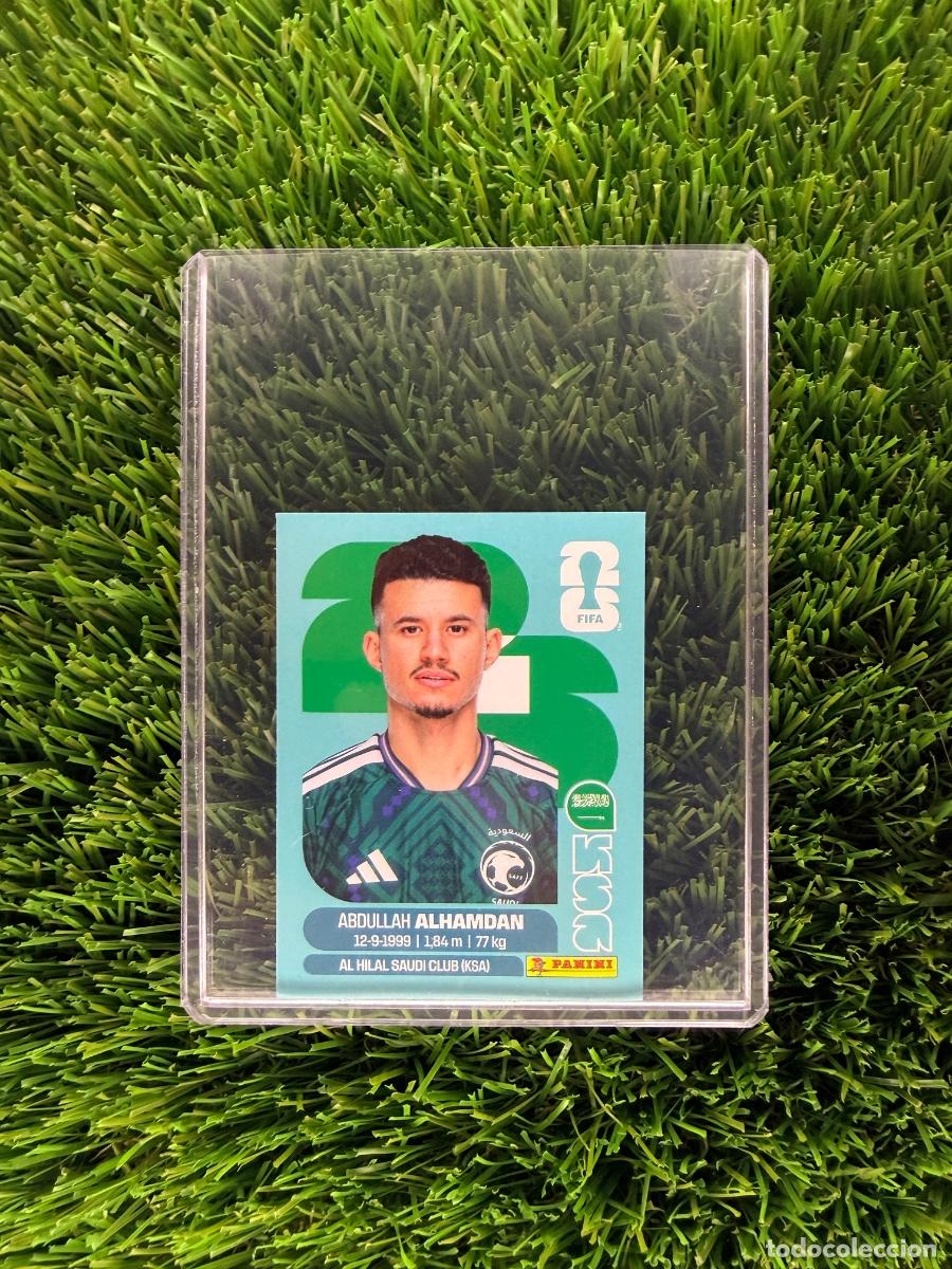 Cromos de f&uacute;tbol: N&ordm; KSA20 Abdullah Al-Hamdan Arabia Saud&iacute; Mundial 2026 Stickers