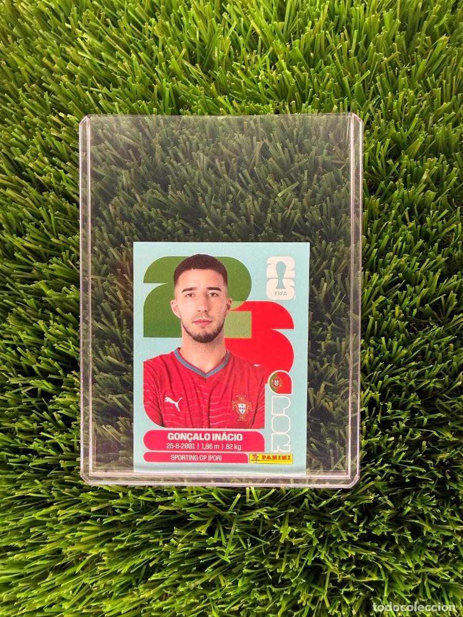 Cromos de f&uacute;tbol: N&ordm; POR8 Gon&ccedil;alo In&aacute;cio Portugal Mundial 2026 Stickers