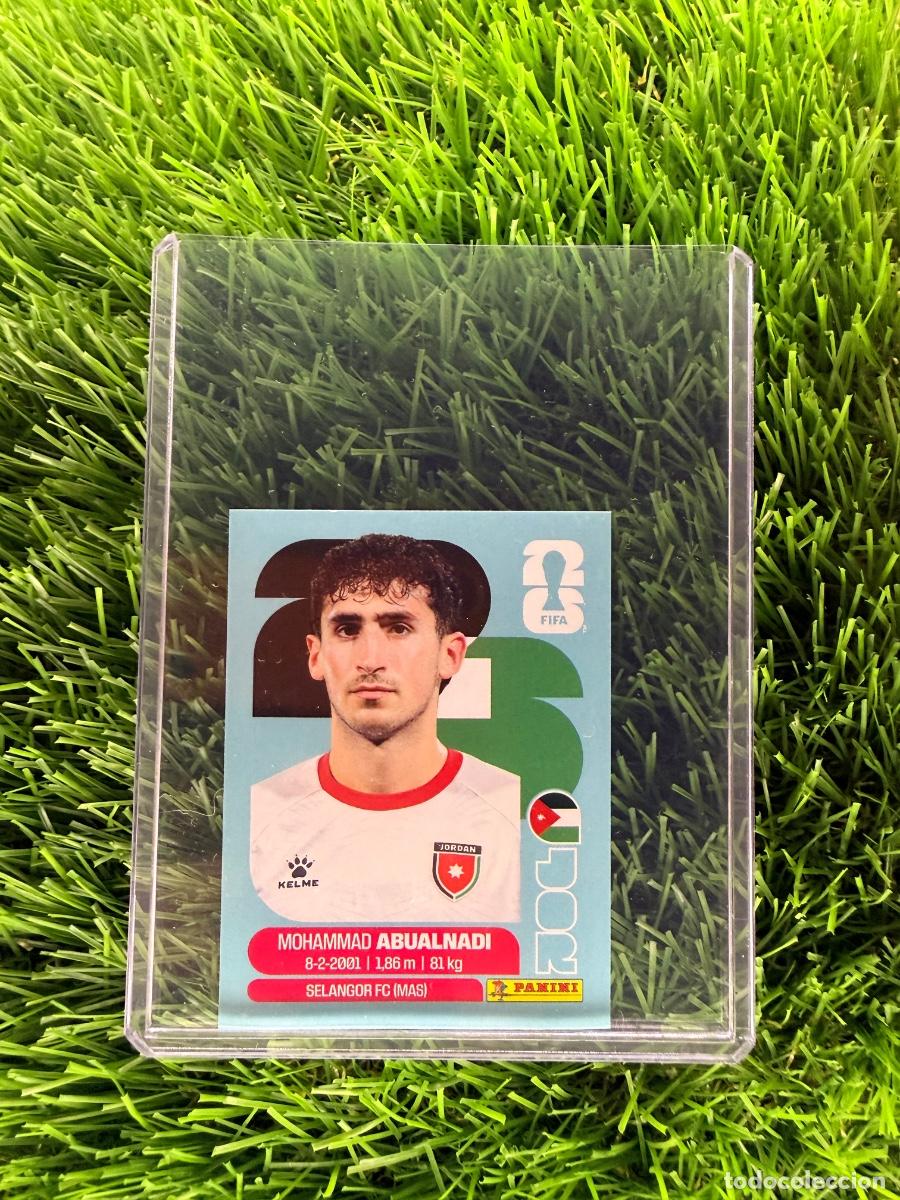 Cromos de f&uacute;tbol: N&ordm; JOR8 Mohammad Abualnadi Jordania Mundial 2026 Stickers
