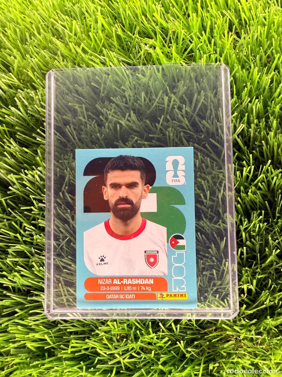 Cromos de f&uacute;tbol: N&ordm; JOR10 Nizar Al-Rashdan Jordania Mundial 2026 Stickers