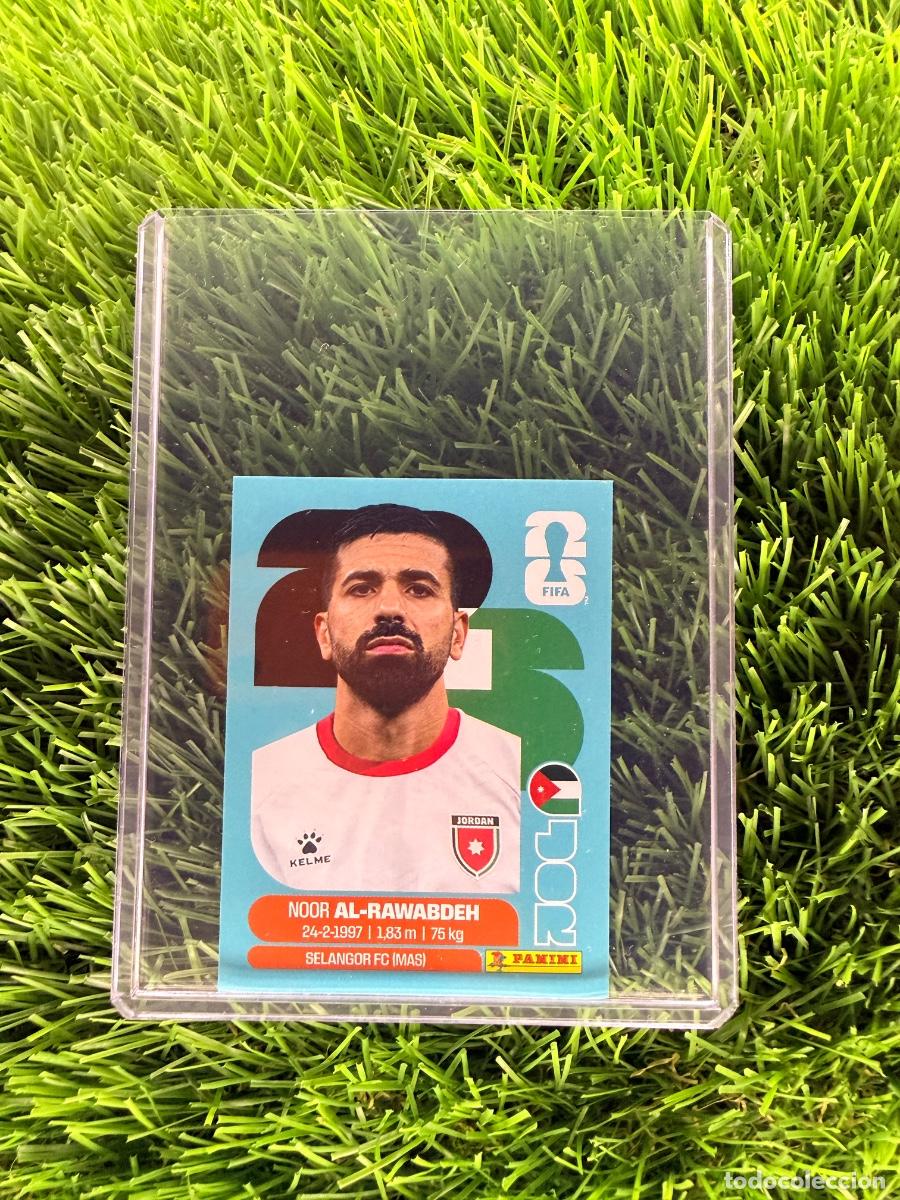 Cromos de f&uacute;tbol: N&ordm; JOR11 Noor Al-Rawabdeh Jordania Mundial 2026 Stickers