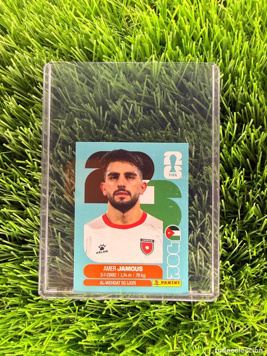 Cromos de f&uacute;tbol: N&ordm; JOR14 Amer Jamous Jordania Mundial 2026 Stickers