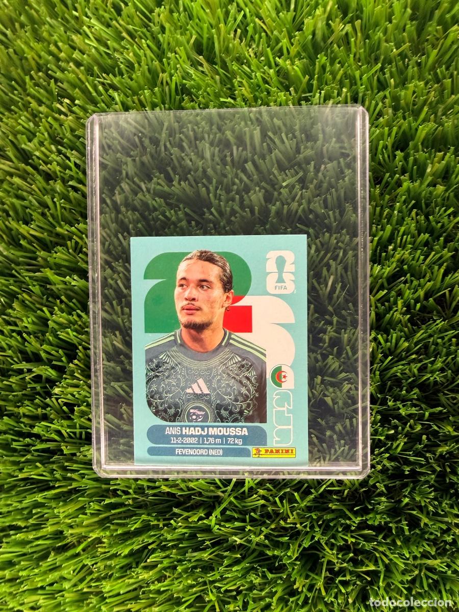 Cromos de f&uacute;tbol: N&ordm; ALG17 Anis Hadj Moussa Argelia Mundial 2026 Stickers