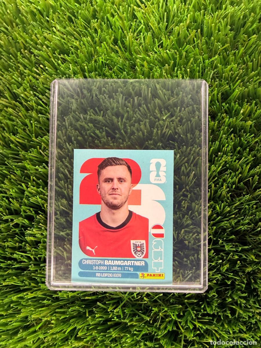 Cromos de f&uacute;tbol: N&ordm; AUT18 Christoph Baumgartner Austria Mundial 2026 Stickers
