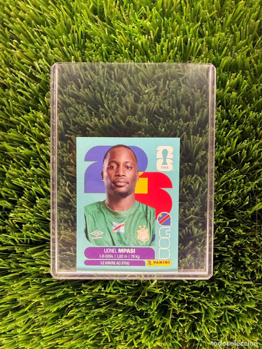 Cromos de f&uacute;tbol: N&ordm; COD2 Lionel Mpasi RD Congo Mundial 2026 Stickers