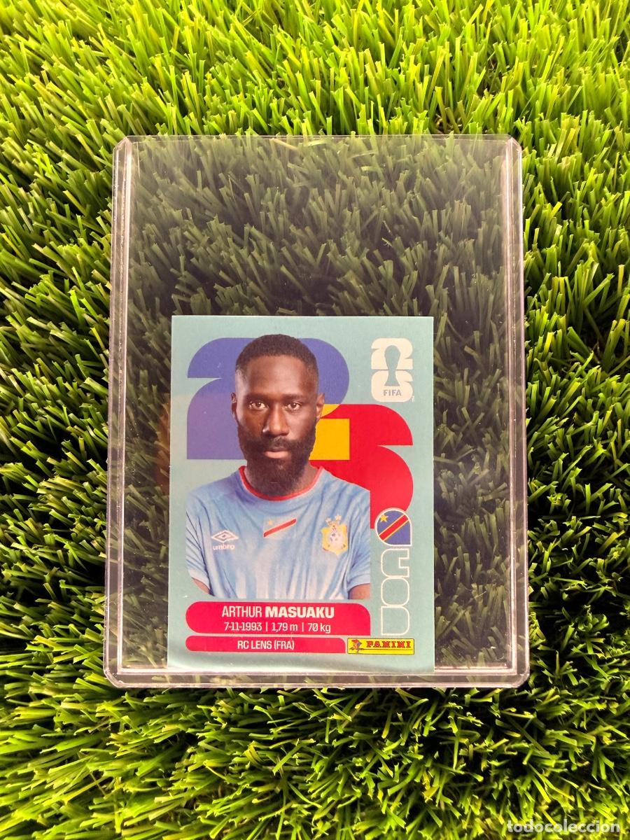 Cromos de f&uacute;tbol: N&ordm; COD5 Arthur Masuaku RD Congo Mundial 2026 Stickers