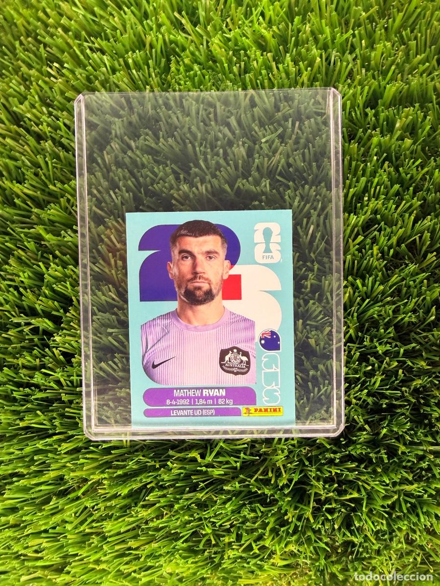 Cromos de f&uacute;tbol: N&ordm; AUS2 Mathew Ryan Australia Mundial 2026 Stickers