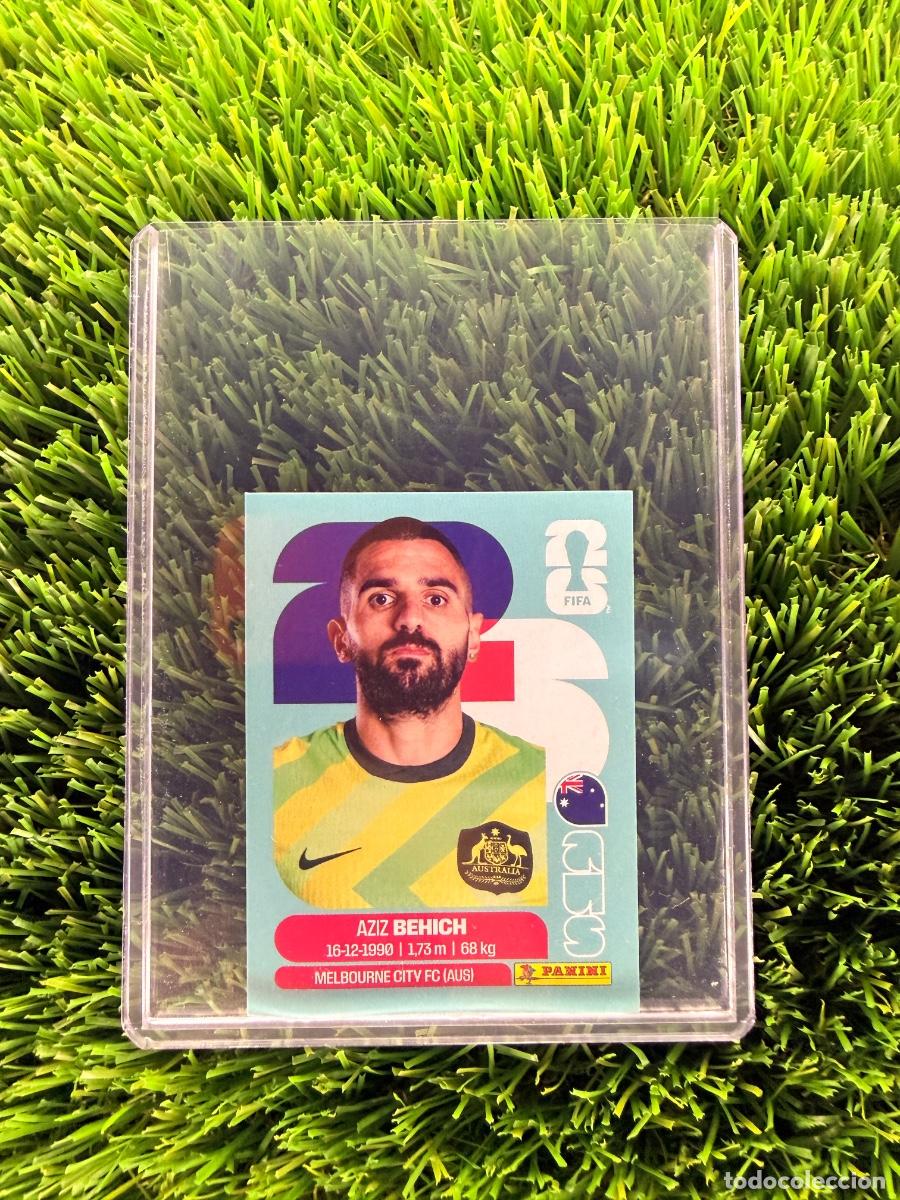 Cromos de f&uacute;tbol: N&ordm; AUS7 Aziz Behich Australia Mundial 2026 Stickers