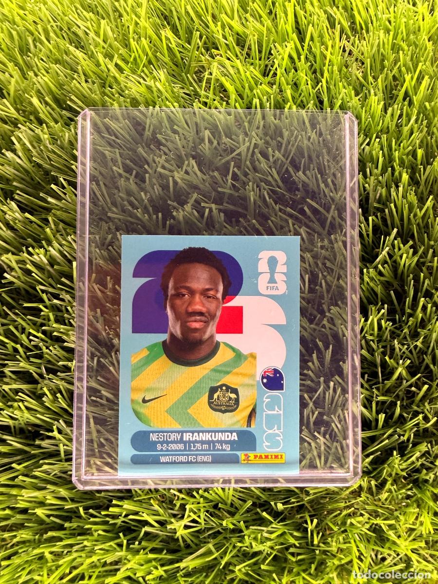 Cromos de f&uacute;tbol: N&ordm; AUS19 Nestory Ir&aacute;nkunda Australia Mundial 2026 Stickers