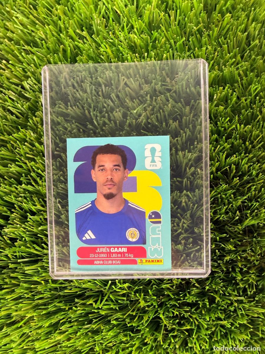 Cromos de f&uacute;tbol: N&ordm; CUW5 Juri&euml;n Gaari Cura&ccedil;ao Mundial 2026 Stickers