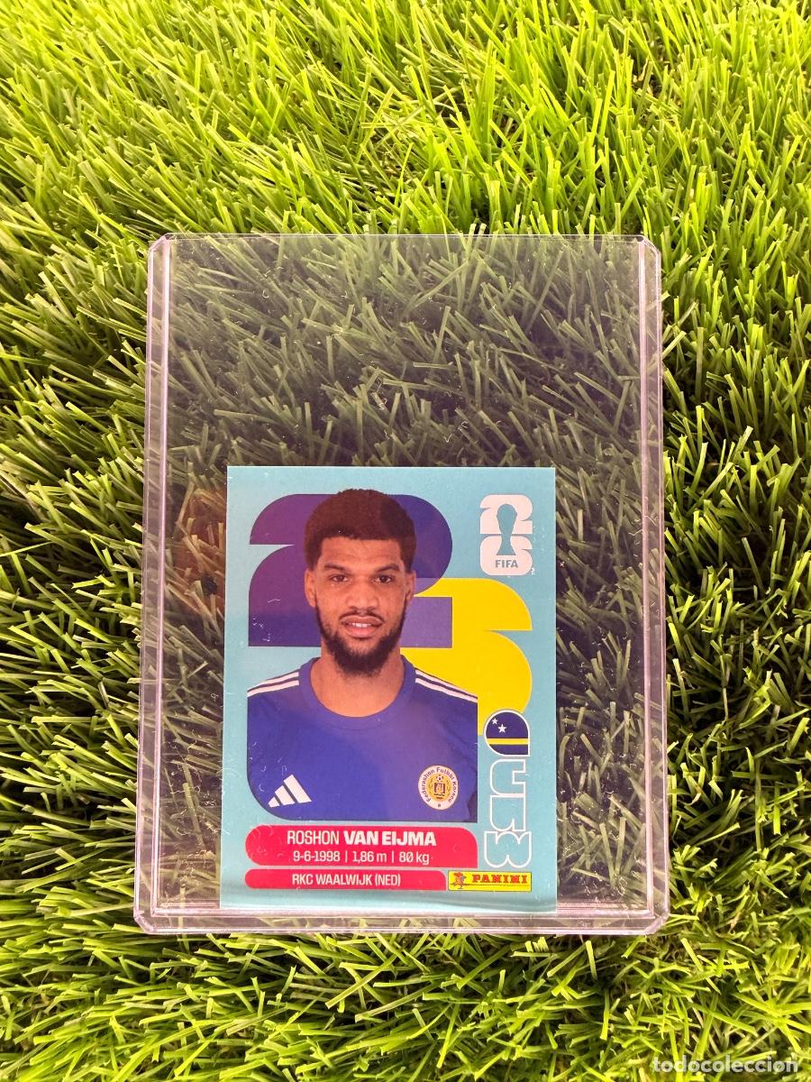 Cromos de f&uacute;tbol: N&ordm; CUW7 Roshon Van Eijma Cura&ccedil;ao Mundial 2026 Stickers