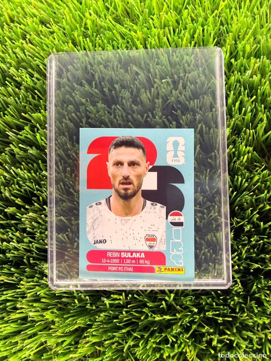 Cromos de f&uacute;tbol: N&ordm; IRQ3 Rebin Sulaka Iraq Mundial 2026 Stickers