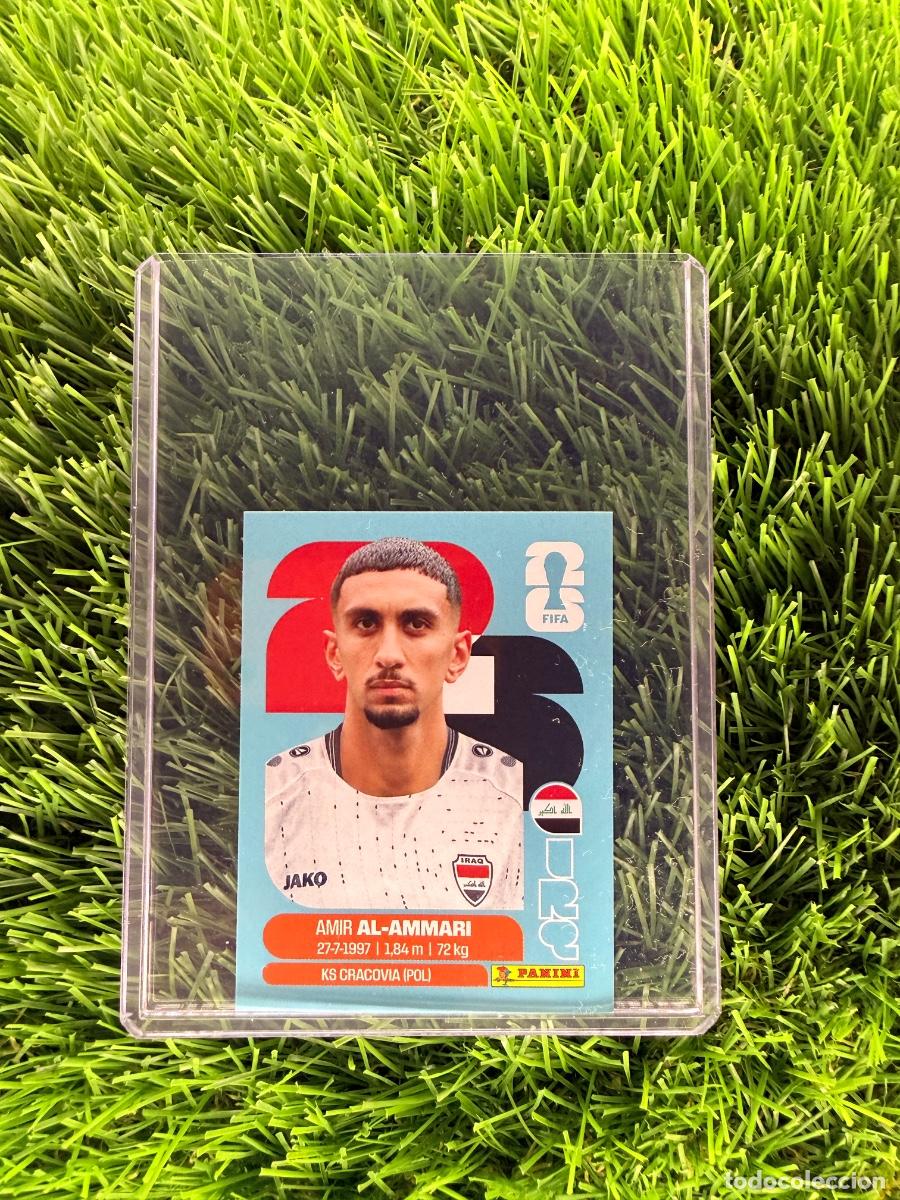 Cromos de f&uacute;tbol: N&ordm; IRQ10 Amir Al-Ammari Iraq Mundial 2026 Stickers