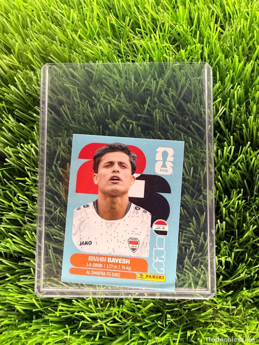 Cromos de f&uacute;tbol: N&ordm; IRQ11 Ibrahim Bavesh Iraq Mundial 2026 Stickers