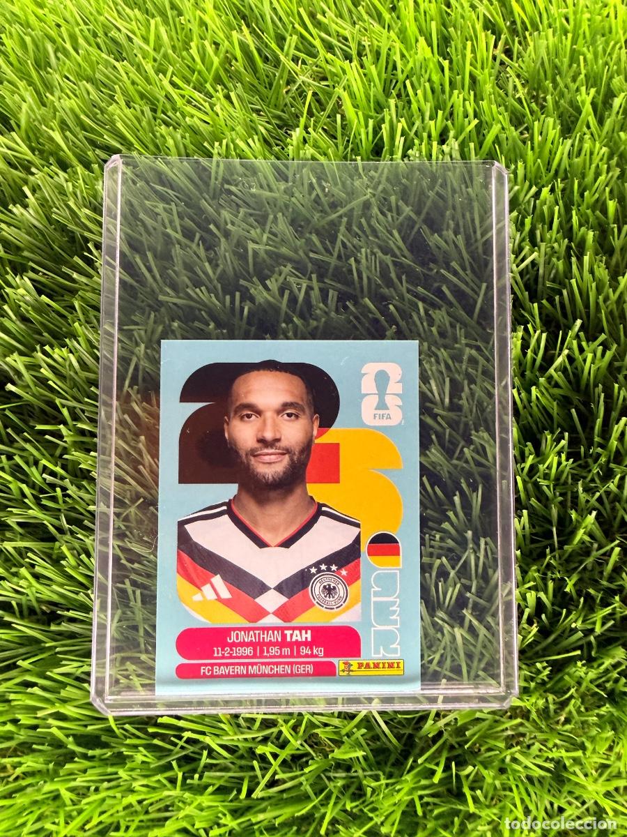 Cromos de f&uacute;tbol: N&ordm; GER3 Jonathan Tah Alemania Mundial 2026 Stickers