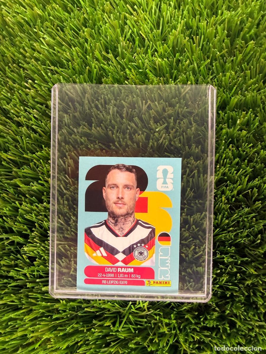 Cromos de f&uacute;tbol: N&ordm; GER4 David Raum Alemania Mundial 2026 Stickers