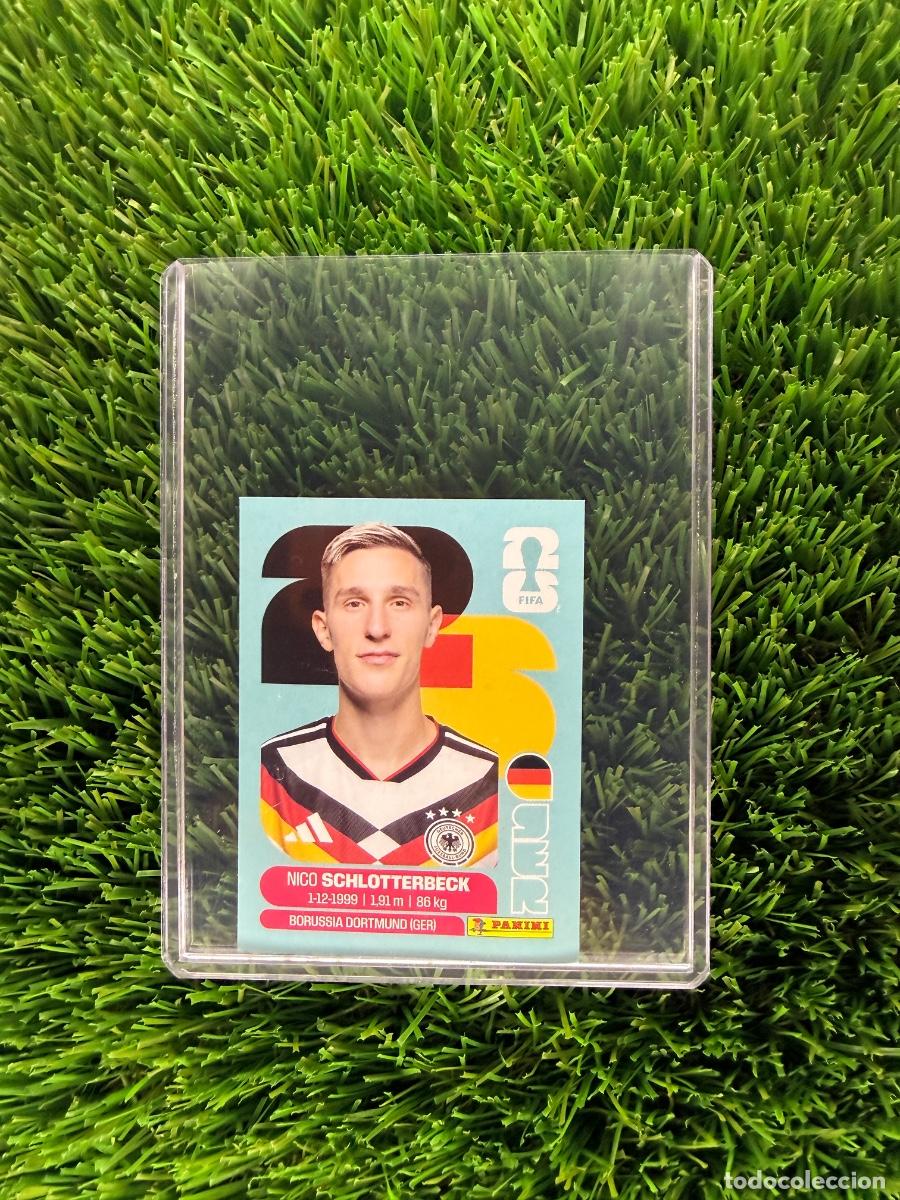 Cromos de f&uacute;tbol: N&ordm; GER5 Nico Schlotterbeck Alemania Mundial 2026 Stickers