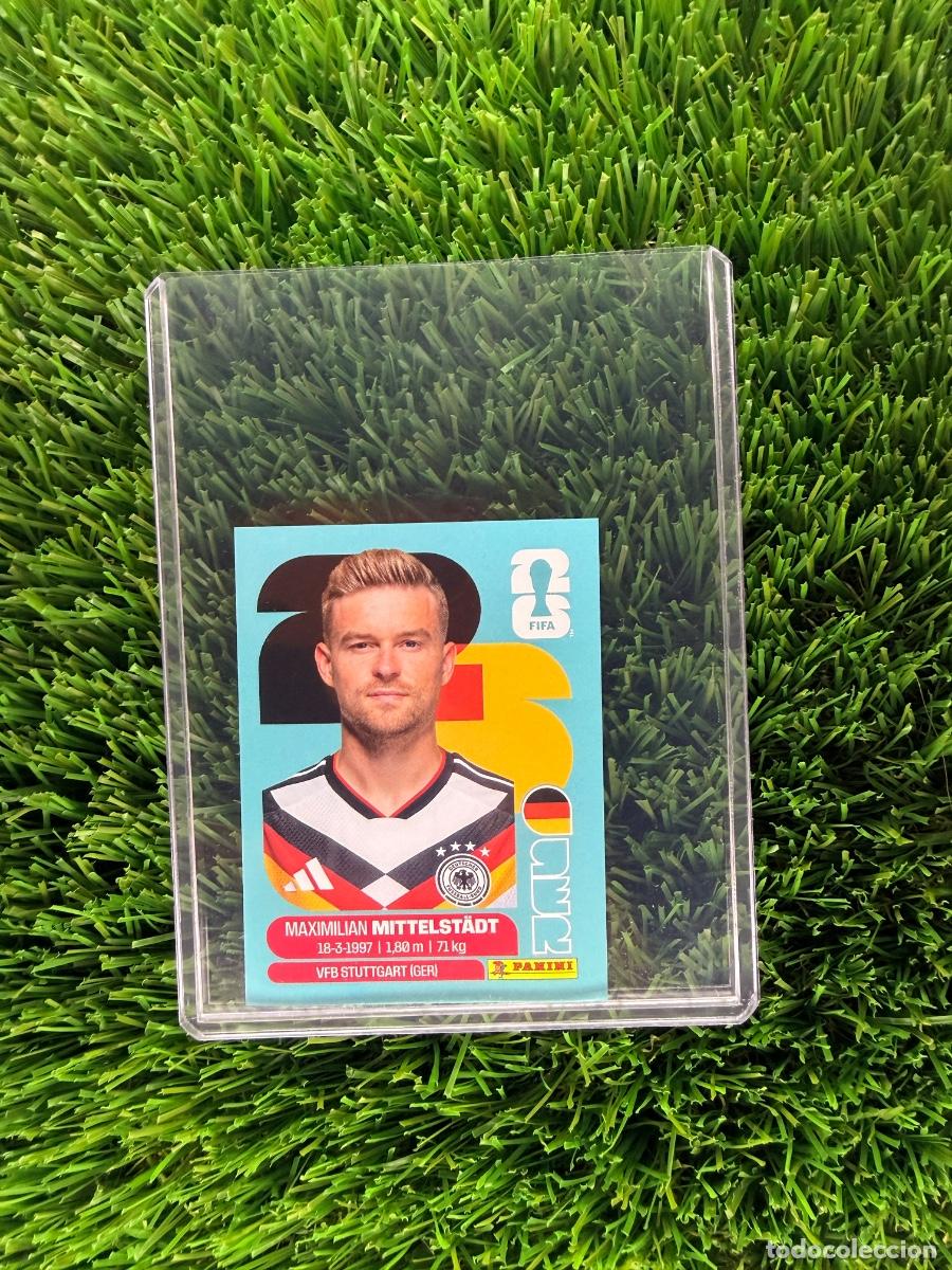 Cromos de f&uacute;tbol: N&ordm; GER9 Maximilian Mittelst&auml;dt Alemania Mundial 2026 Stickers