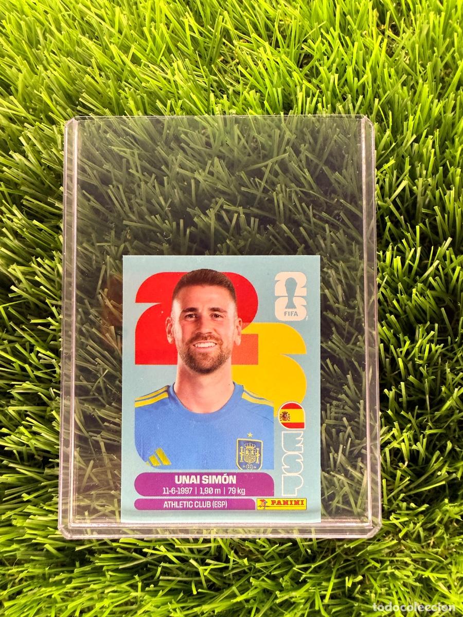 Cromos de f&uacute;tbol: N&ordm; ESP2 Unai Sim&oacute;n Espa&ntilde;a Mundial 2026 Stickers